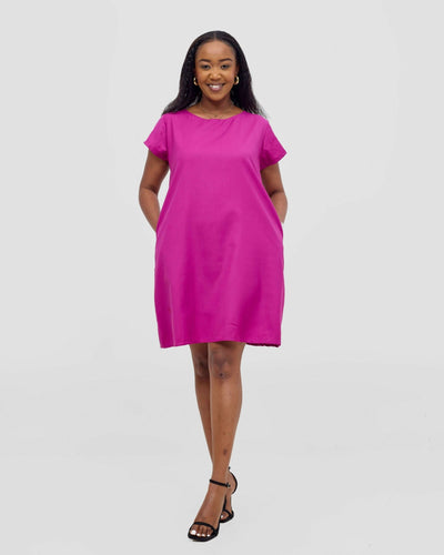 Kakiba Collections Zipporah Dress - Purple - Shopzetu