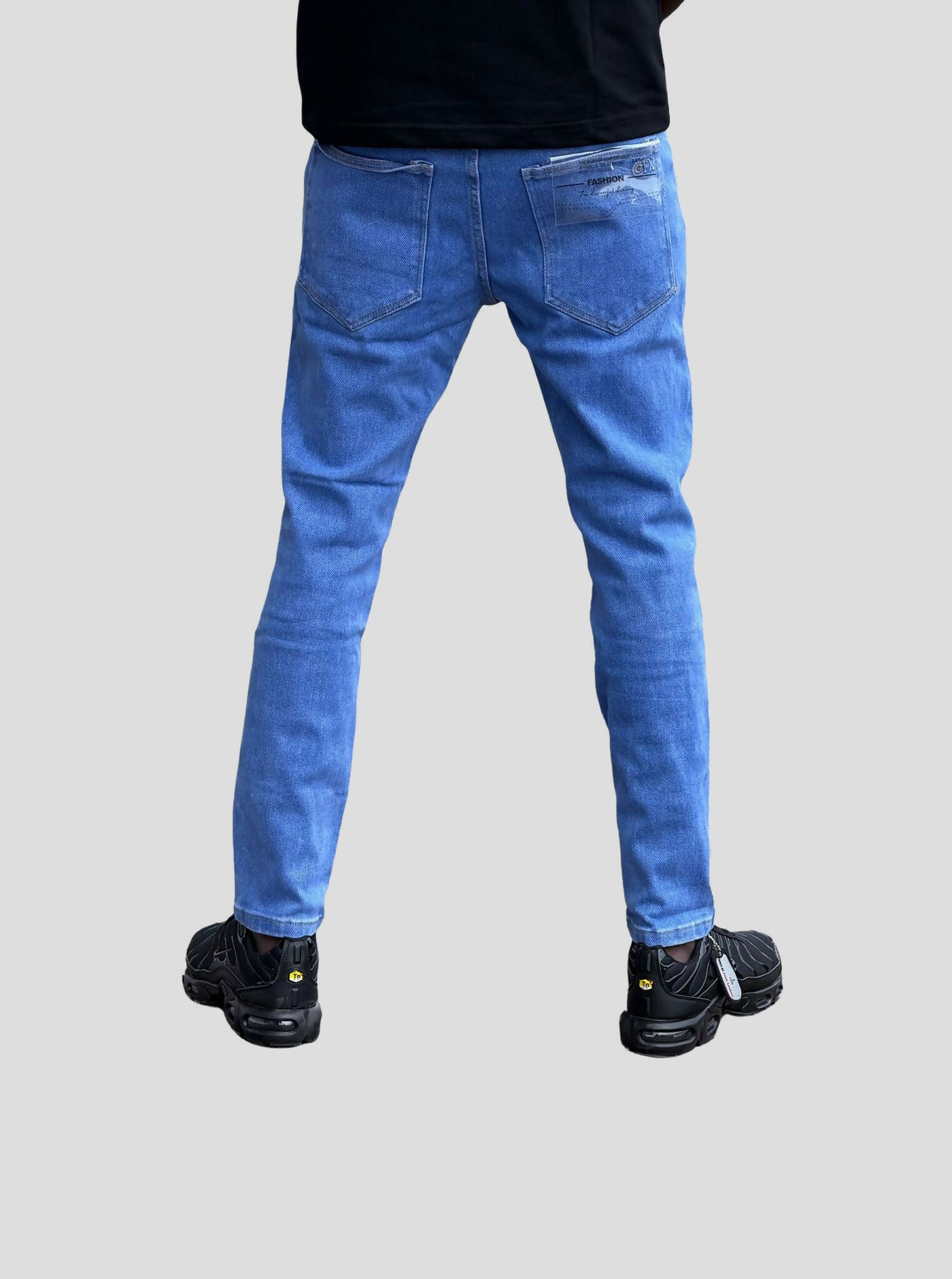 Stylish Brothers Men Slim Fit Jean - Blue - Shopzetu