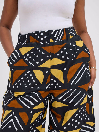 Gravio Fashions Zendaya Pant - Beige - Shopzetu