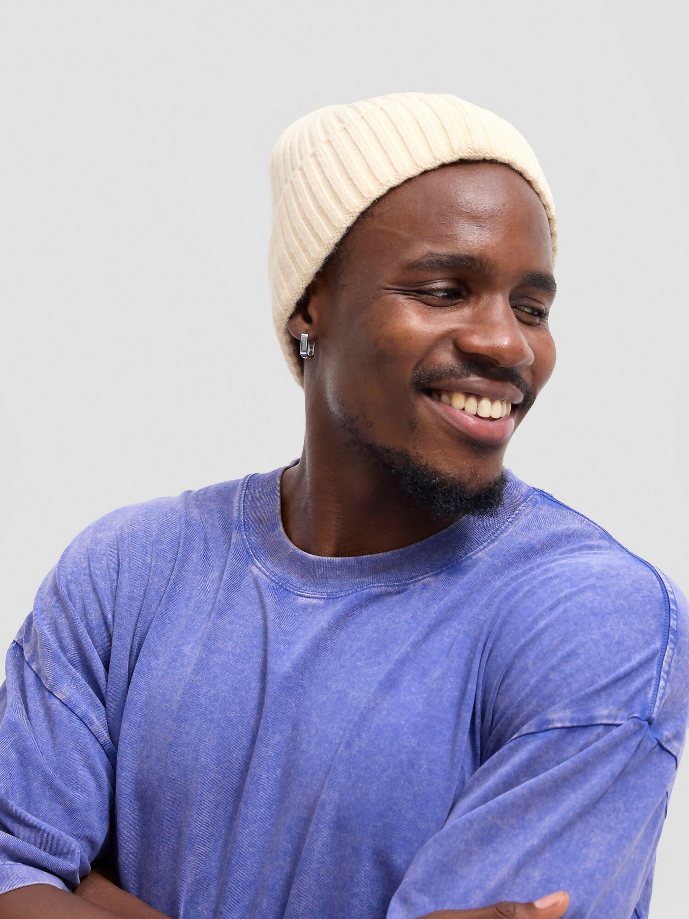 Nairodrip Fisherman's Beanie - Beige - Shopzetu