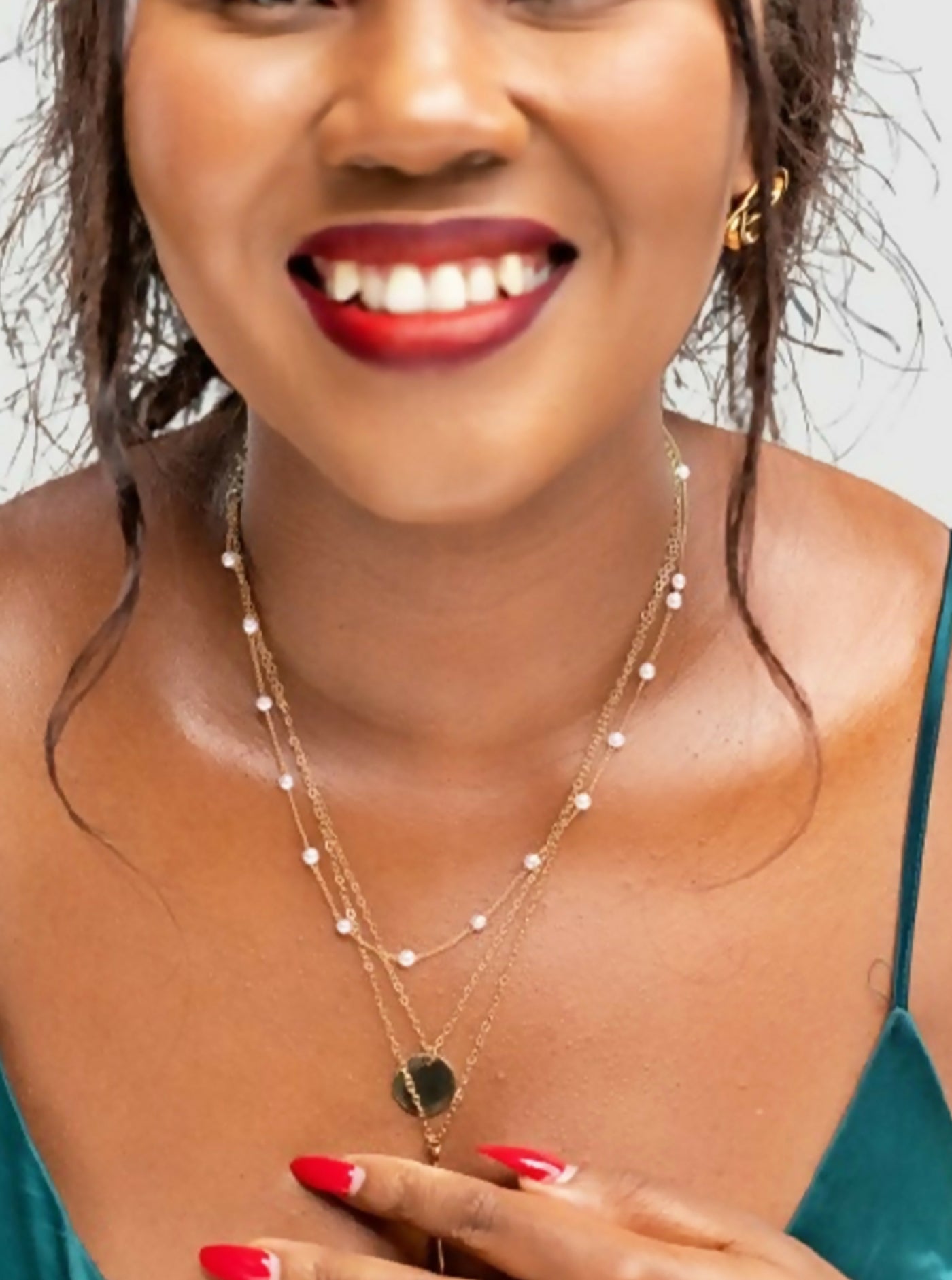 Auri Accessory Shop Chained Chic - Layered - Gold - Shopzetu