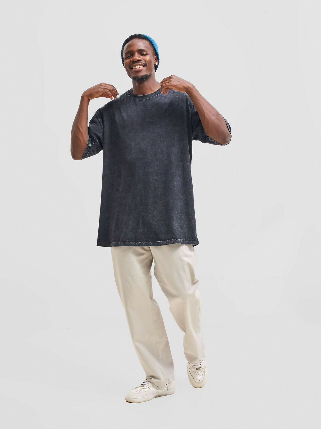 Nairodrip Wash T-shirt - Black - Shopzetu