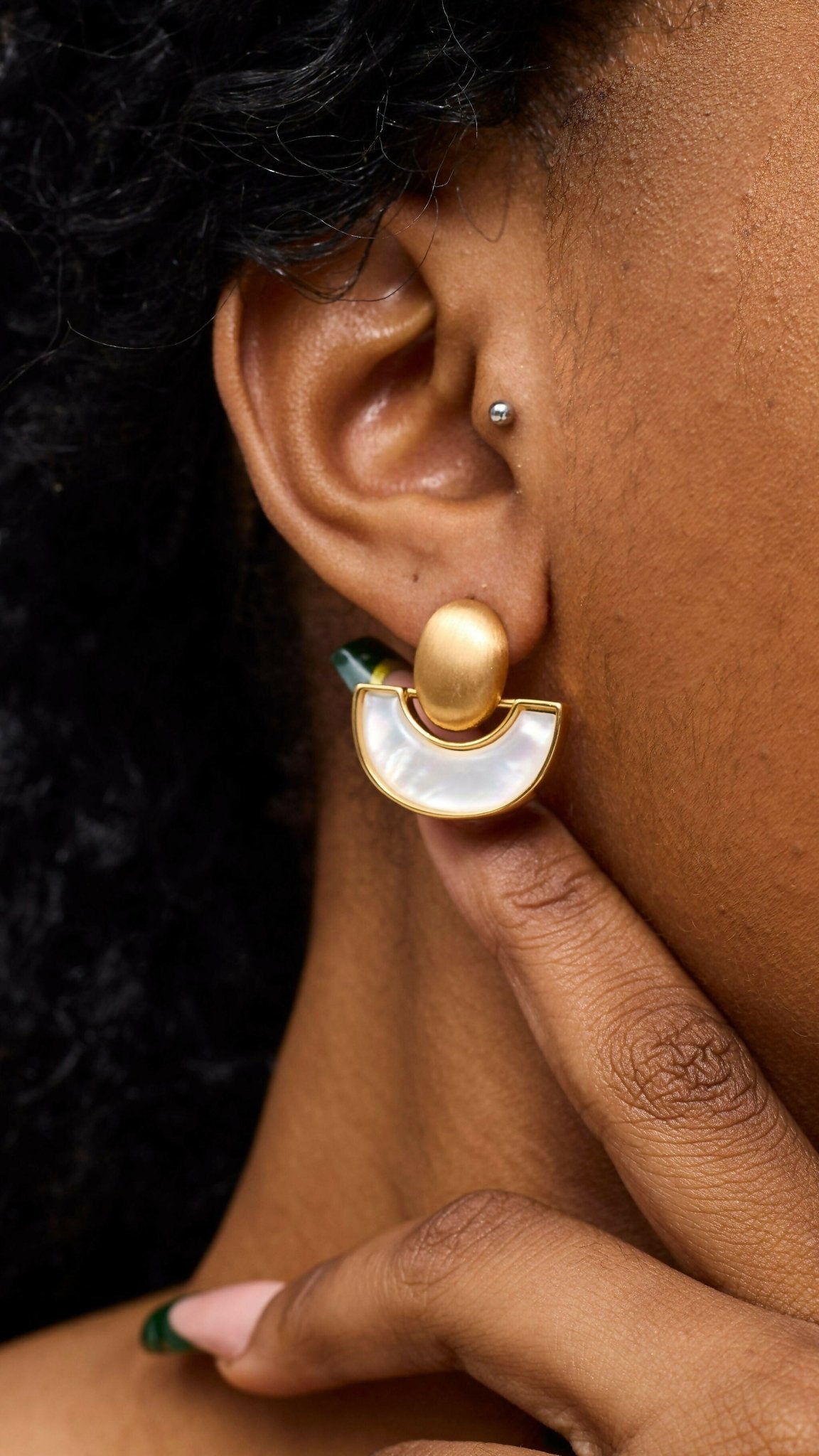 Accessorize With Style Statement Earring - Multicolored - Shopzetu