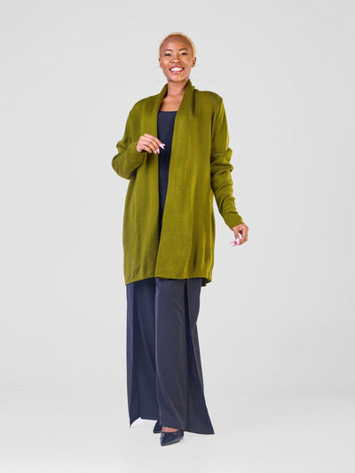 Vivo Pana Short Waterfall - Olive Green - Shopzetu