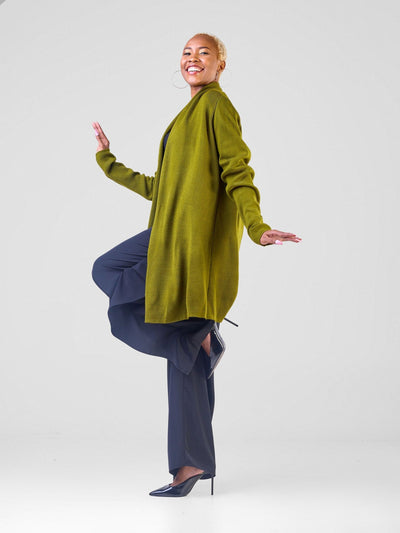 Vivo Pana Short Waterfall - Olive Green - Shopzetu