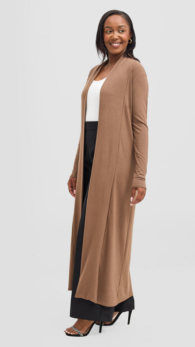 Vivo Basic Extra Long Lily Waterfall - Dark Taupe