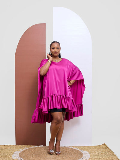 Vivo Kelemi 4.0 Frilled Wide Top - Magenta - Shopzetu
