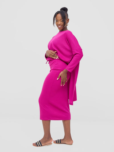 Vivo Safa Sweater - Fuschia