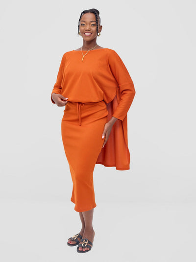 Vivo Safa Sweater - Rust - Shopzetu