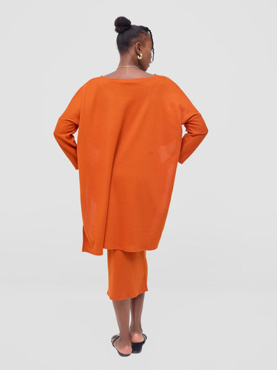 Vivo Safa Sweater - Rust - Shopzetu
