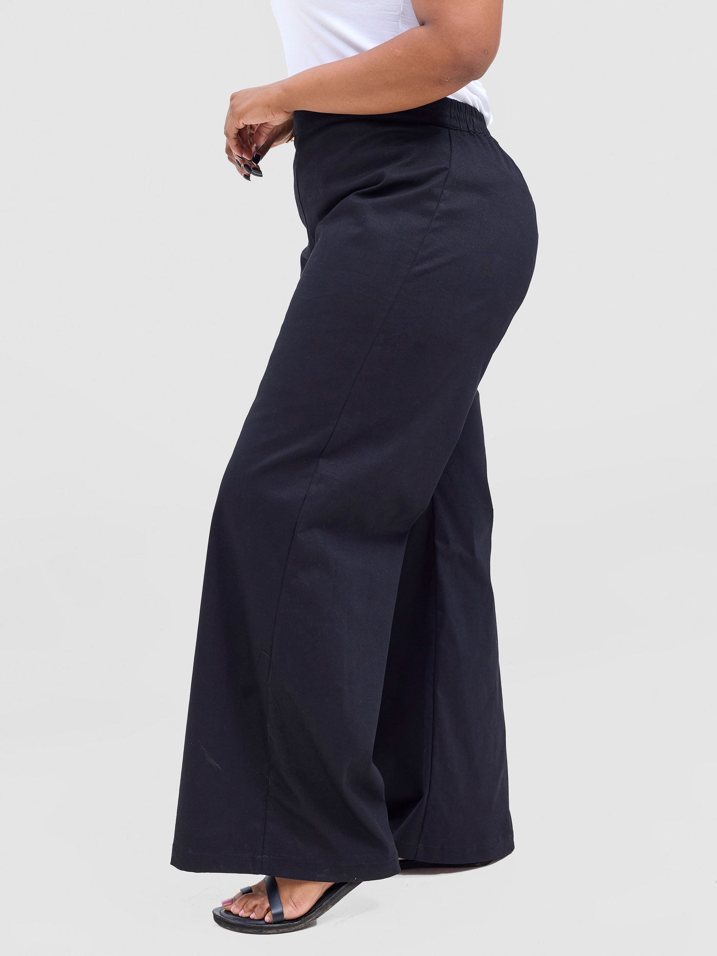 Safari by Vivo  Tiwa Straight Leg  Pants - Black