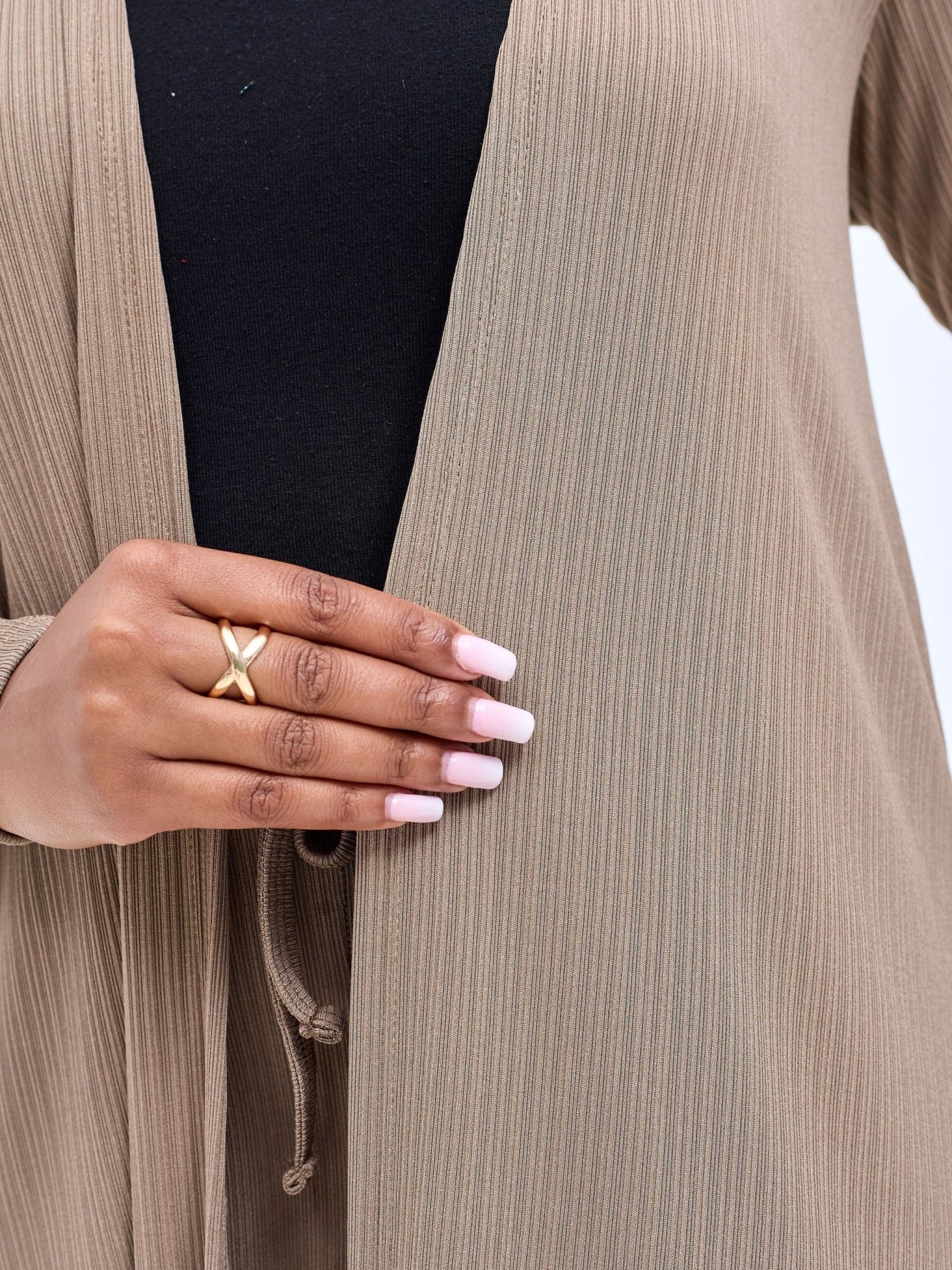 Vivo Rema Waterfall - Dark Taupe - Shopzetu