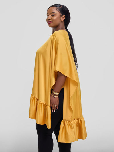 Vivo Kelemi 4.0 Frilled Wide Top - Mustard - Shopzetu