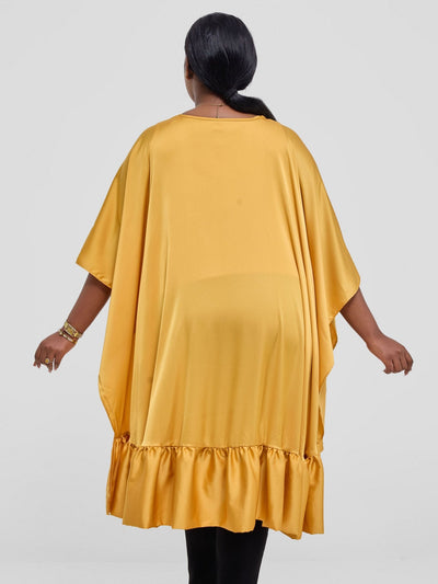 Vivo Kelemi 4.0 Frilled Wide Top - Mustard - Shopzetu