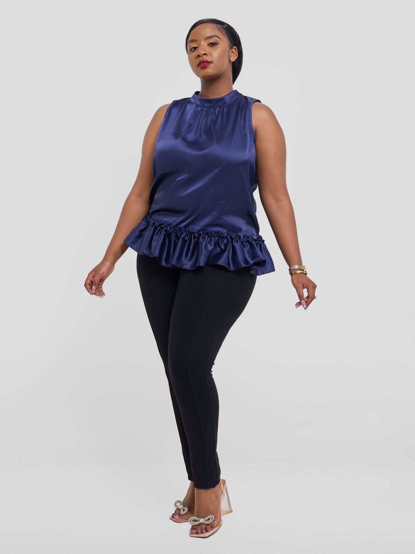 Vivo Kelemi 4.0 Sleeveless Top - Navy - Shopzetu