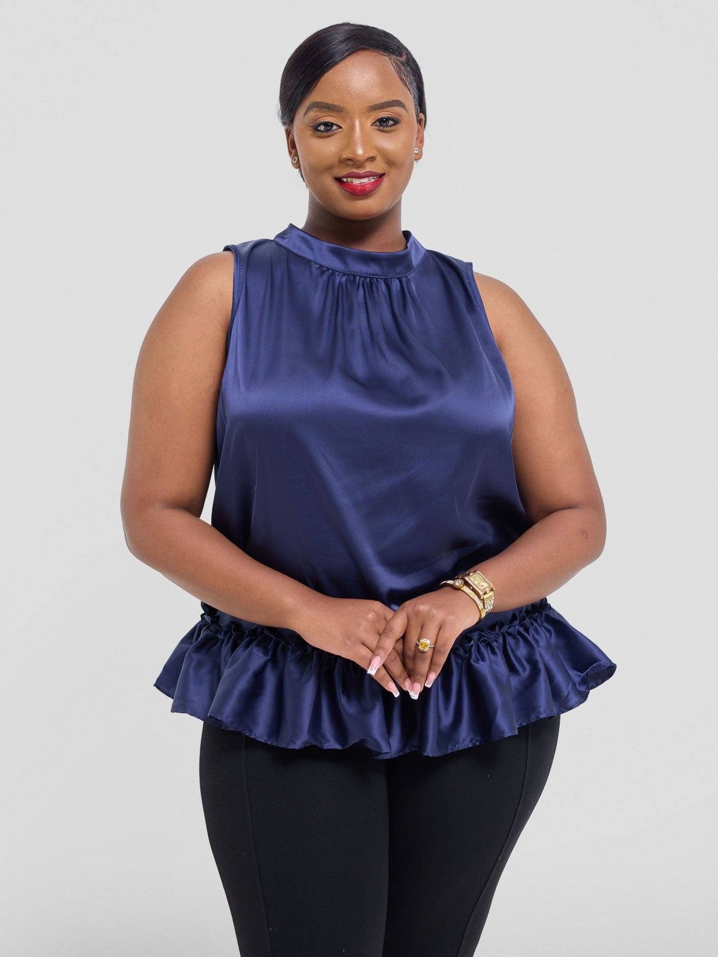 Vivo Kelemi 4.0 Sleeveless Top - Navy - Shopzetu
