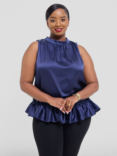 Vivo Kelemi 4.0 Sleeveless Top - Navy - Shopzetu