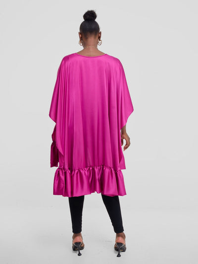 Vivo Kelemi 4.0 Frilled Wide Top - Magenta - Shopzetu