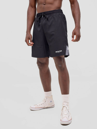 Rotator Active Wear Men's Short - Black - Shopzetu