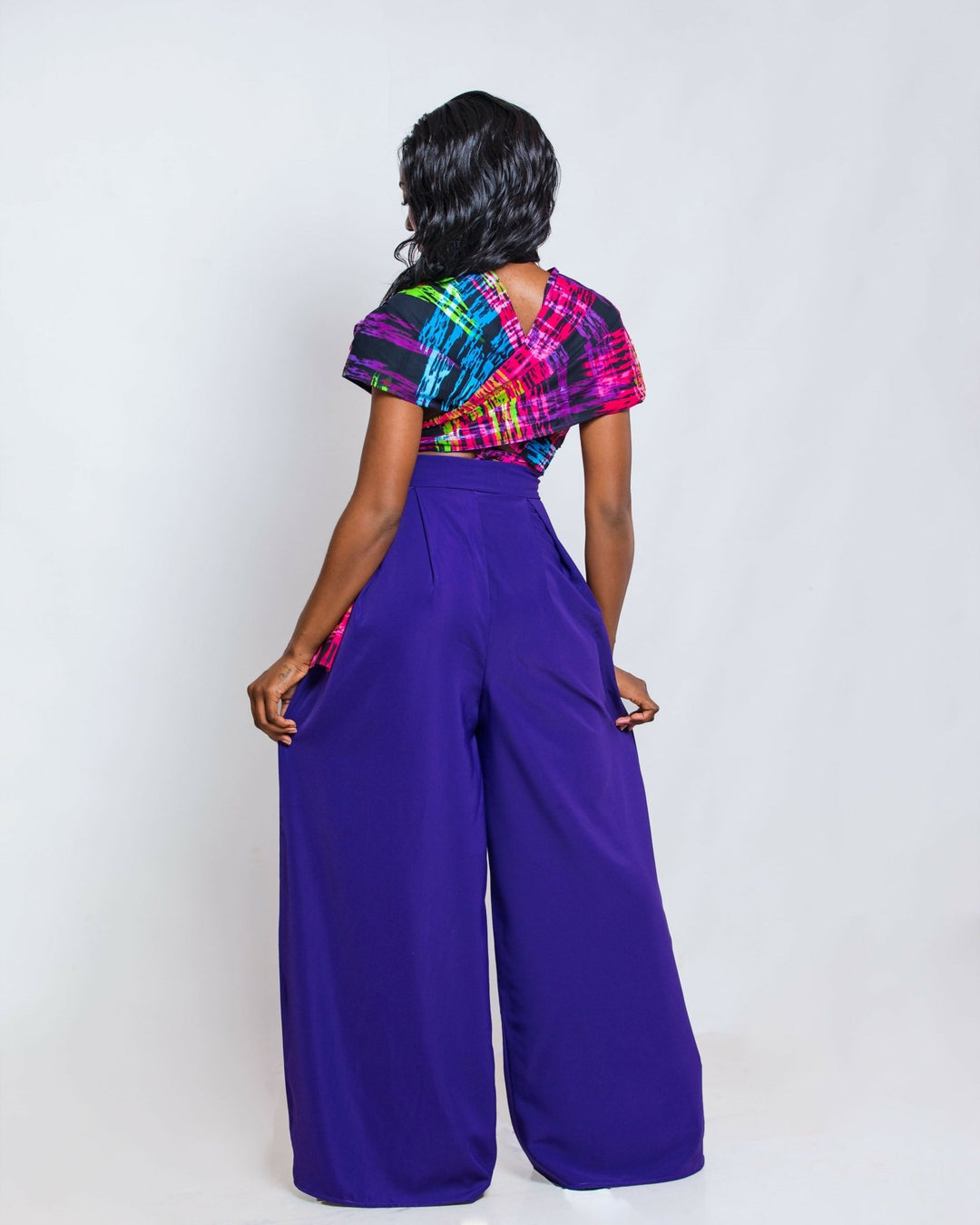 Da'Joy Fashions Raisin Pant Set - Purple - Shopzetu