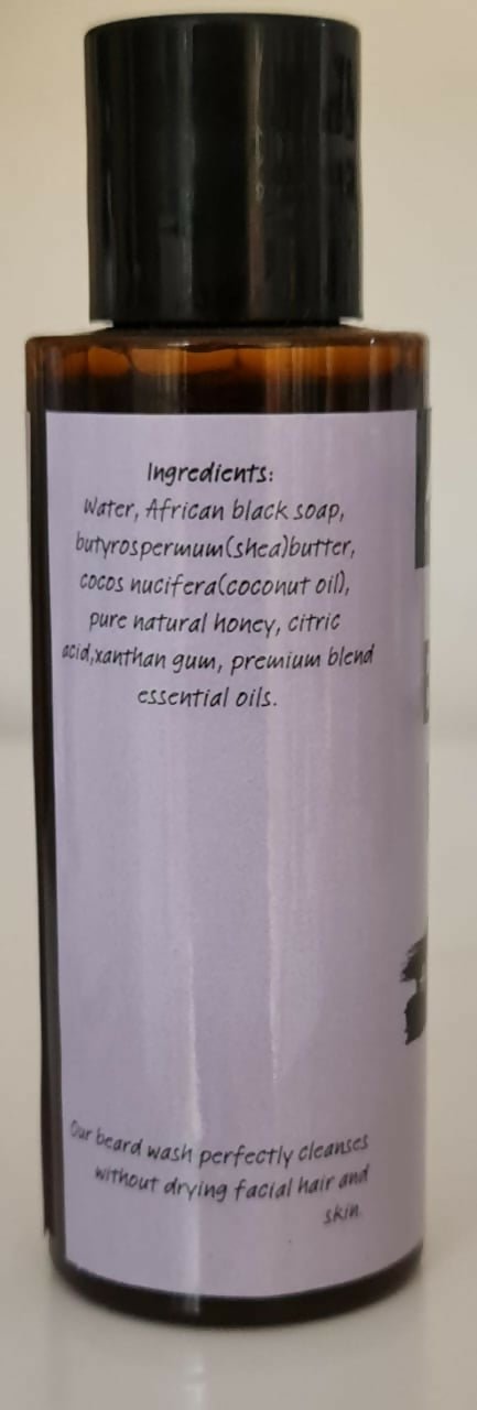 Kipusa Beauty Alika Beard Wash - Black - Shopzetu