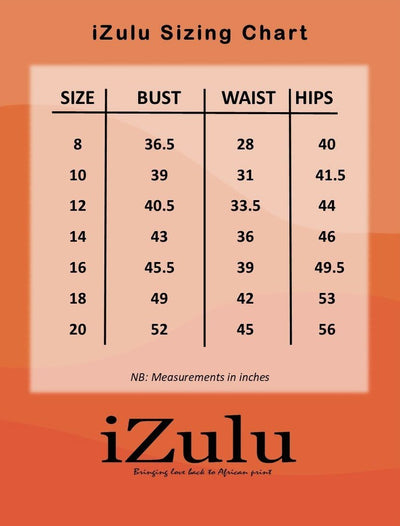 WSC Pambo Izulu Epiya Pants Set - Cream White Print - Shopzetu