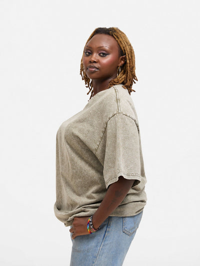 Nairodrip Limited Wash T-shirt - Green - Shopzetu