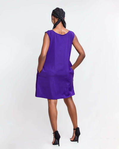 Da’Joy Fashions Swift Dress - Purple - Shopzetu