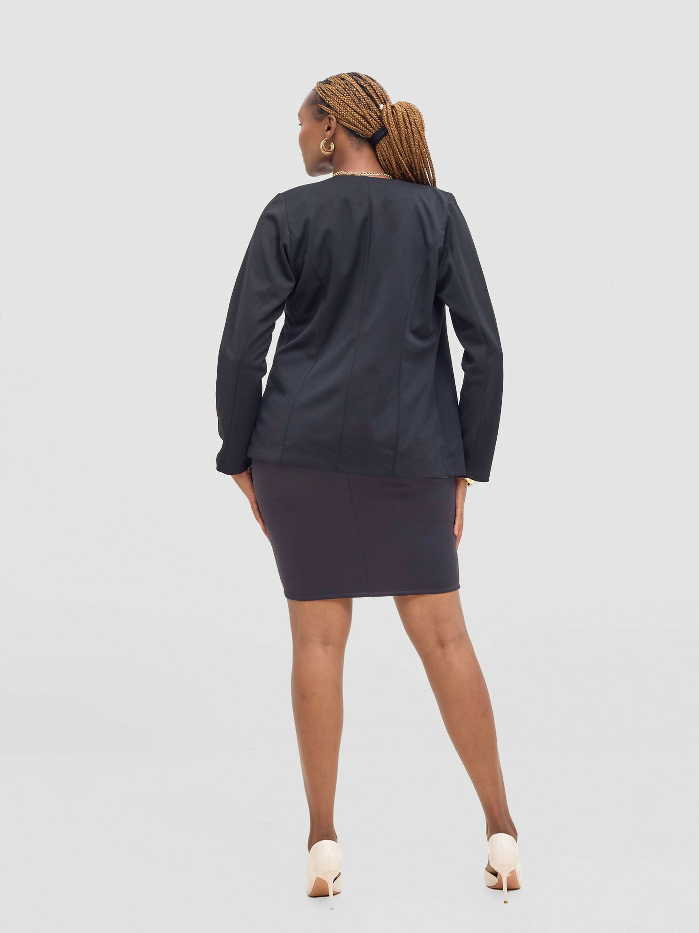 Silver Leaf Official Blazers (Without Collar) - Black - Shopzetu