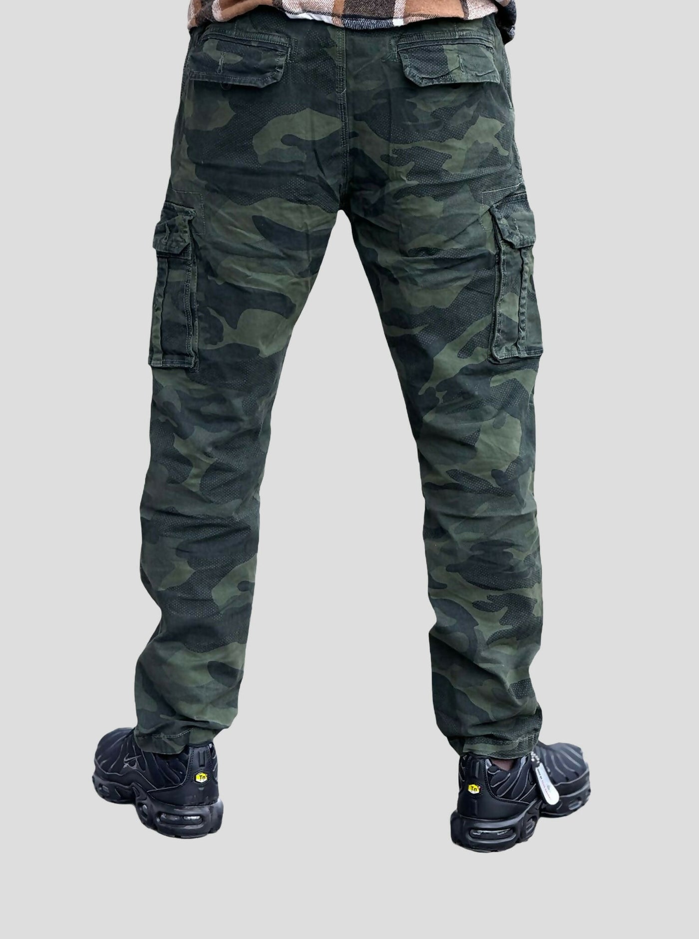 Stylish Brothers Military Print Cargo Pant - Green - Shopzetu