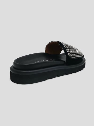 Julz Cooper Sandal - Black - Shopzetu