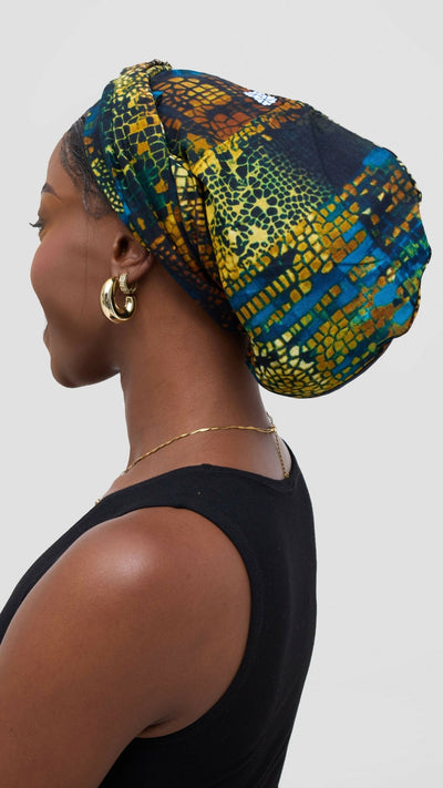PrettyGline African Print Headwrap - Multicolored - Shopzetu