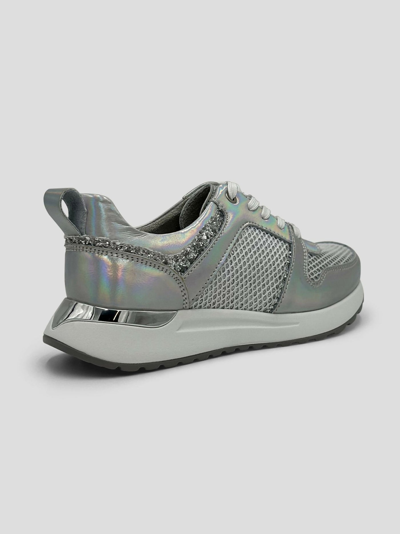 Julz Breeana Sneaker - Silver - Shopzetu