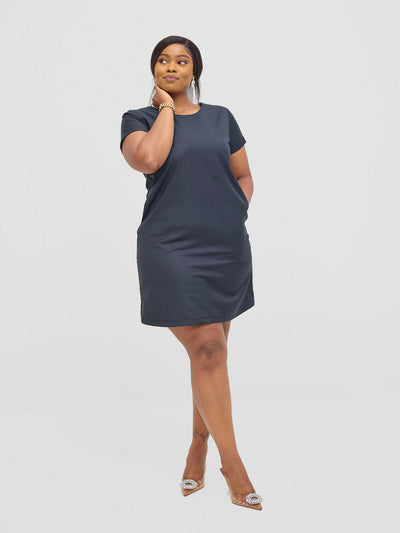 Salok Wear Bina Dress - Black - Shopzetu
