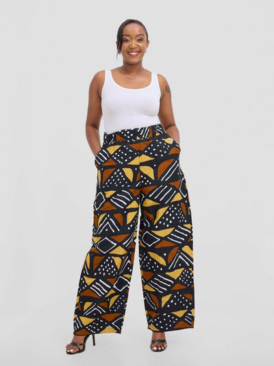 Gravio Fashions Zendaya Pant - Beige - Shopzetu