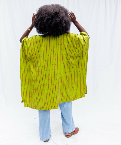 Liquid Lemn Jasiri Kimono - Olive