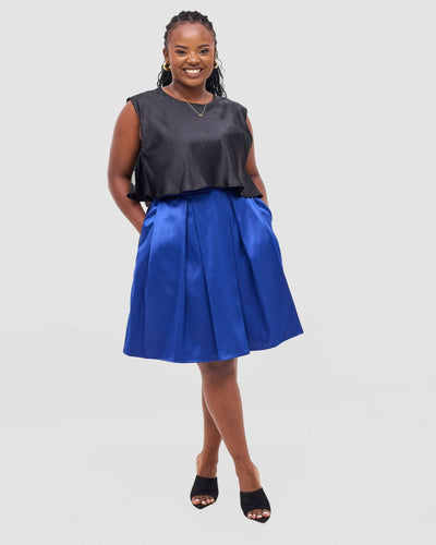 Silk House Collection Sue Top - Black - Shopzetu
