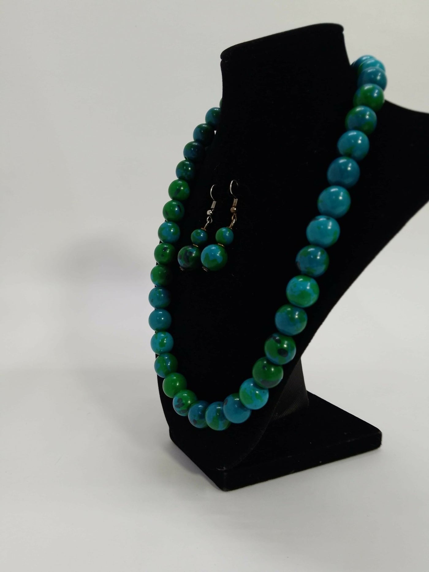Klewisia Closet Beaded Necklace - Green - Shopzetu