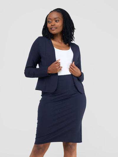 Vivo Basic Dua Jacket - Navy Blue