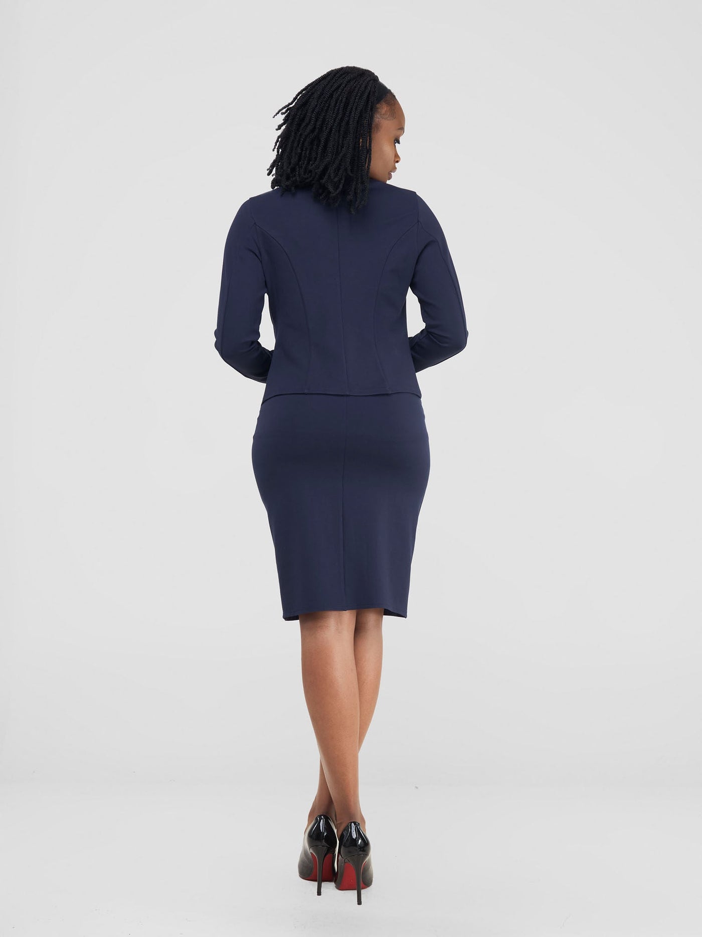 Vivo Basic Dua Jacket - Navy Blue