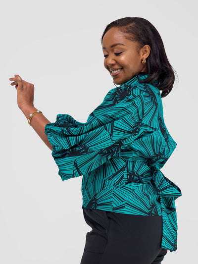 Vivo Kitenge Tie Top - Lashi Print