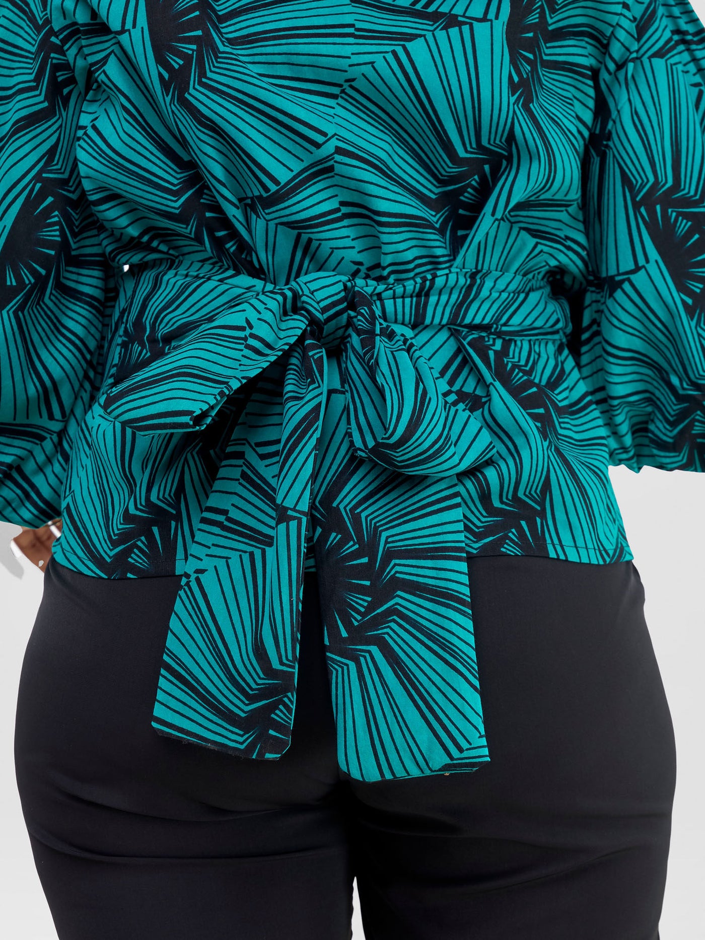 Vivo Kitenge Tie Top - Lashi Print