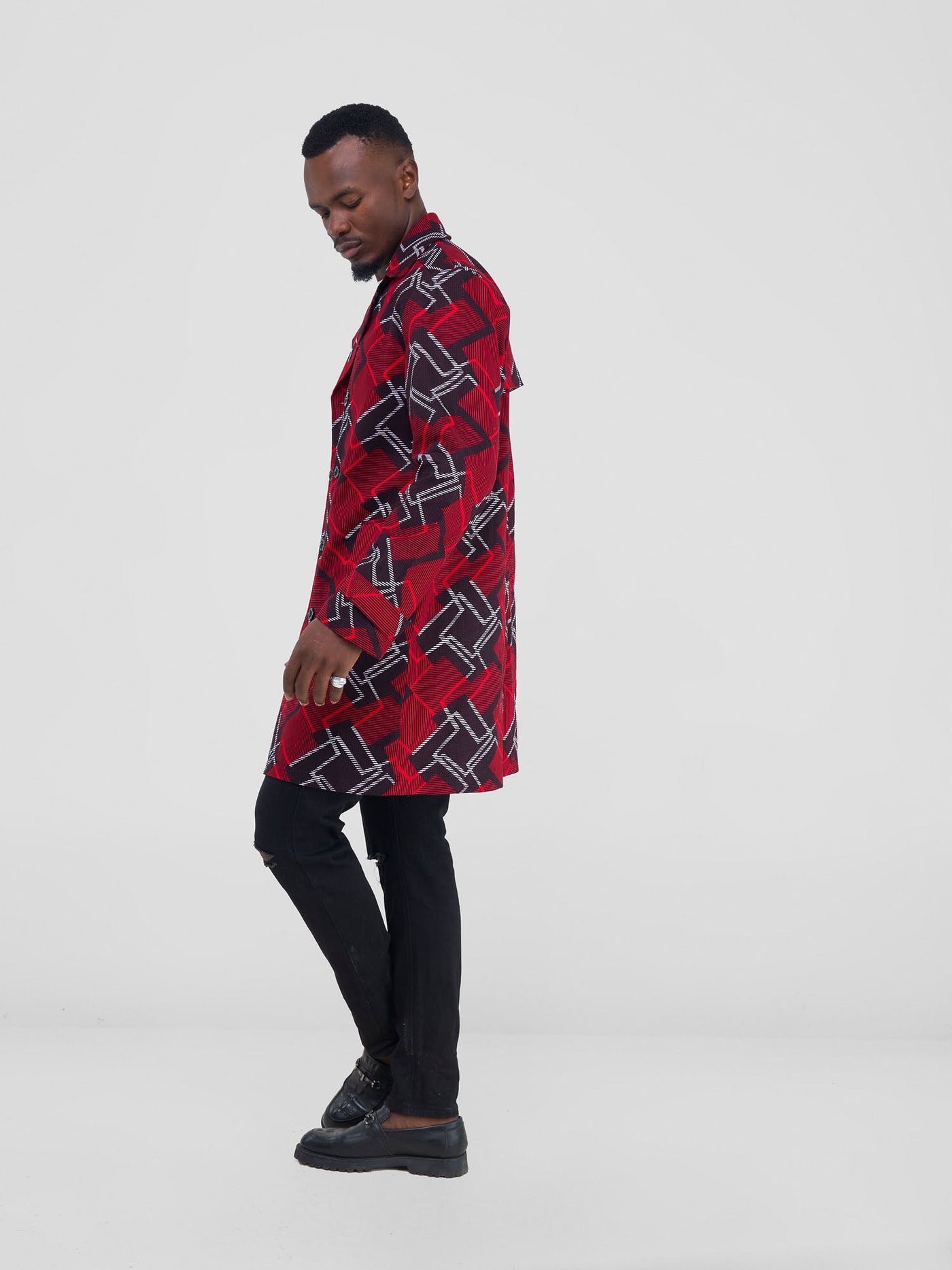 Safari by Vivo Njano Men's Trench Coat - Obu