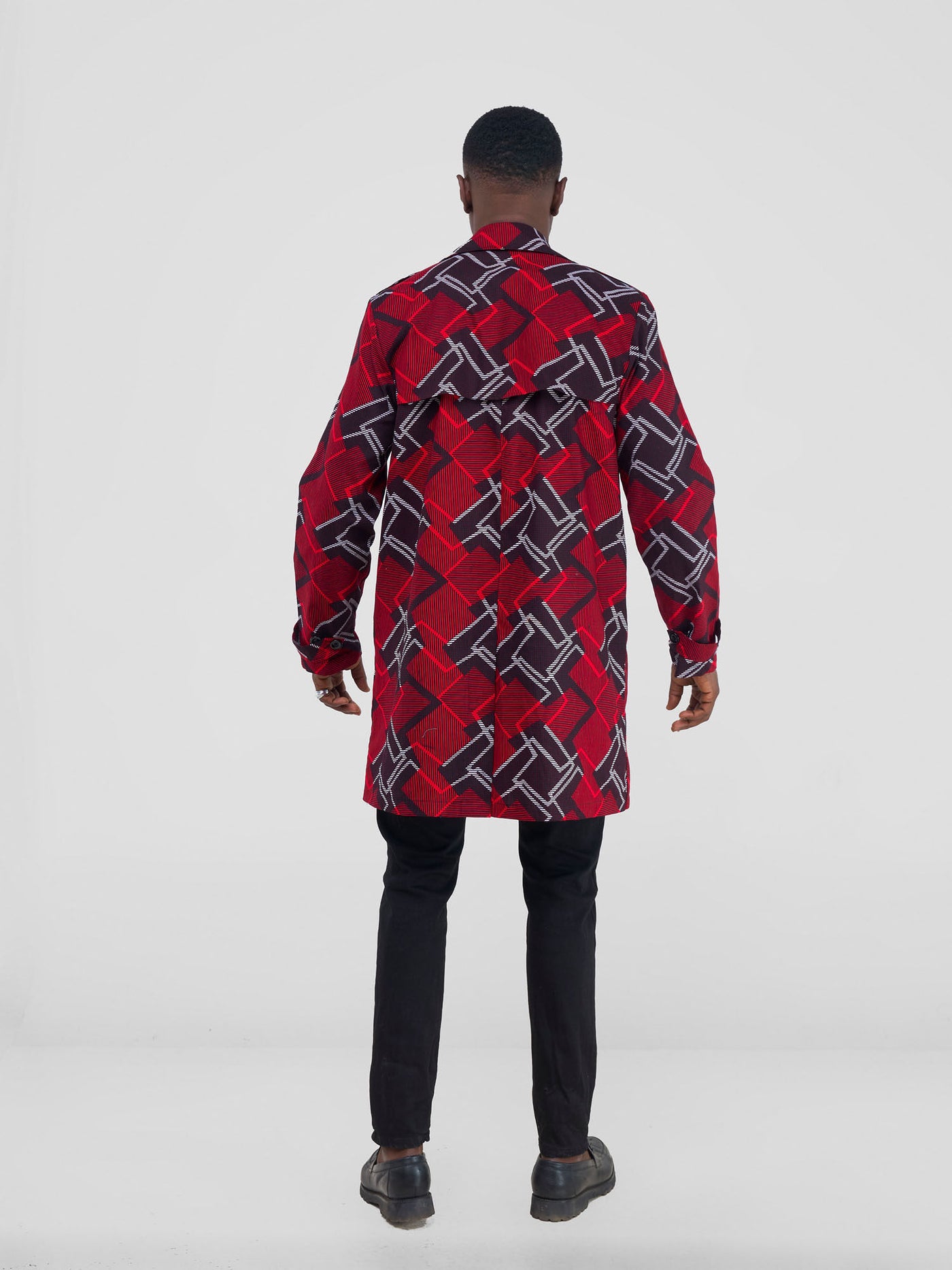 Safari by Vivo Njano Men's Trench Coat - Obu