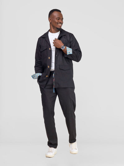 Safari by Vivo Savannah Men's Jacket - Black