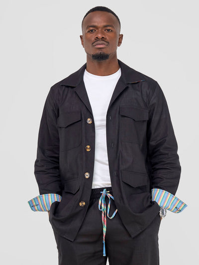 Safari by Vivo Savannah Men's Jacket - Black