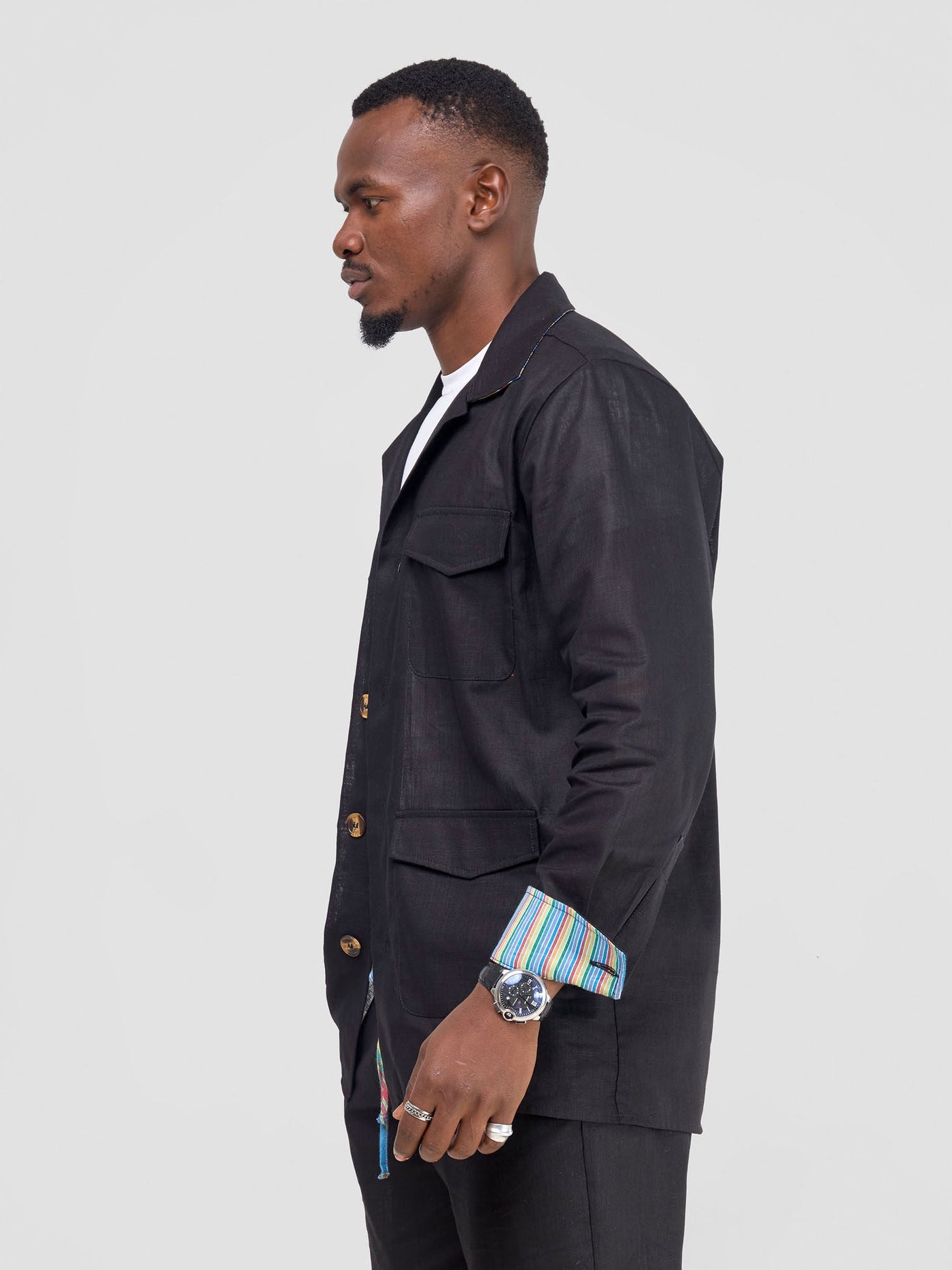 Safari by Vivo Savannah Men's Jacket - Black