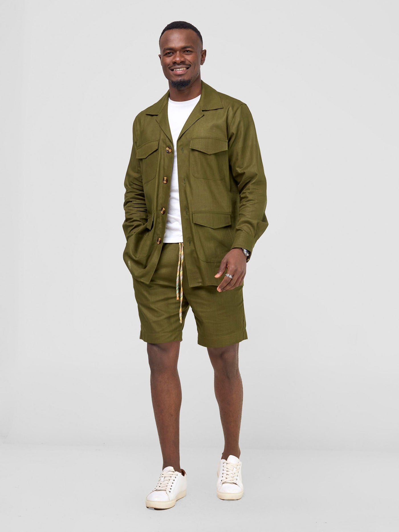Safari by Vivo Savannah Men's Jacket - Hunters