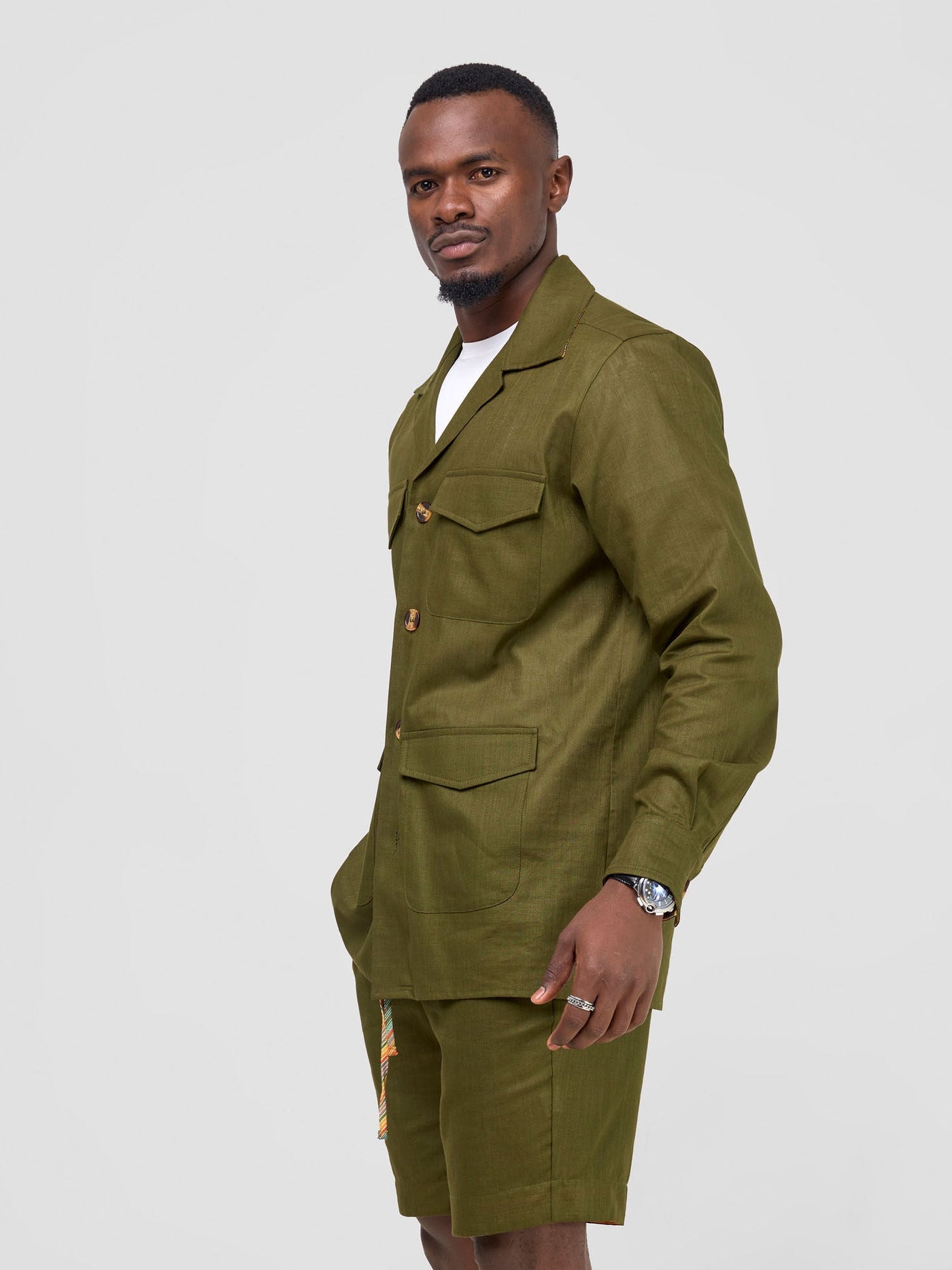 Safari by Vivo Savannah Men's Jacket - Hunters