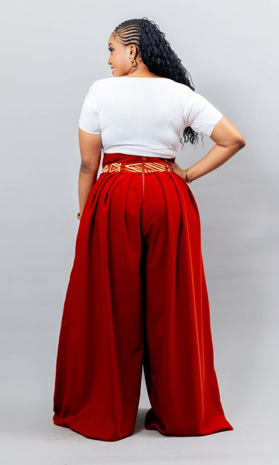 African Yuva Nuri Top - White - Shopzetu